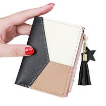 Carteira Feminina Slim Pequena Porta Cartão Documentos Couro