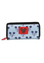 Carteira Feminina Zíper Mickey Mouse Luxcel CA27909MK Azul Carteira Feminina Zíper Mickey Mouse Luxcel CA27909MK Azul