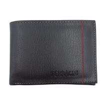Carteira Ferracini Couro Masculina Marrom 397