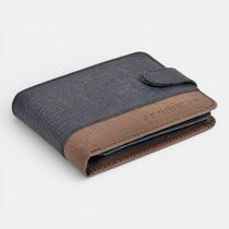 Carteira Ferracini Masculina Couro Azul Carteira Ferracini Masculina Couro Azul