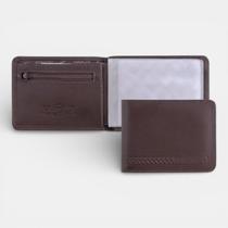 Carteira Ferracini Masculina Couro Café
