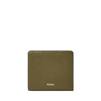 Carteira Fossil Logan Bifold Desert Olive Leather RFID Carteira Fossil Logan Bifold Desert Olive Leather RFID