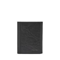 Carteira Fossil Neel Trifold Leather Black ML3869001