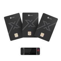 Carteira Fria de Criptomoedas ELLIPAL X Card - Kit com 3 Unidades Seguras Carteira Fria de Criptomoedas ELLIPAL X Card - Kit com 3 Unidades Seguras