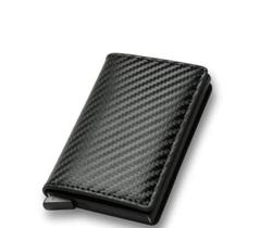 Carteira Futuro Rfid Slim Porta Cartões De Couro Antifurto Carteira Futuro Rfid Slim Porta Cartões De Couro Antifurto