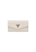 Carteira Guess Lathan Slg Slim Clutch Caramelo