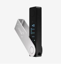Carteira Hardware de Criptomoeda Ledger Nano X, USBC, Preto Cold Wallet