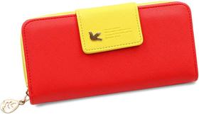 Carteira HUOGUO para mulheres femininas moda longa carteira de couro PU para mulheres com zíper moeda bolsa longa carteira feminina com vários compartimentos para cartões e compartimento espaçoso - vermelho, tamanho único Carteira HUOGUO para mulheres femininas moda longa carteira de couro PU para mulheres com zíper moeda bolsa longa carteira feminina com vários compartimentos para cartões e compartimento espaçoso - vermelho, tamanho único