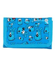 Carteira Infantil Azul Bidu Turma Da Mônica