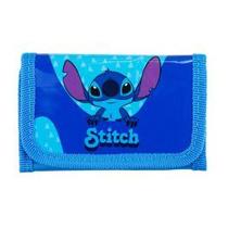 Carteira infantil retangular stitch 8x2x12cm - disney