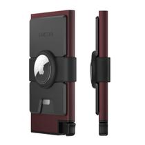 Carteira inteligente Ekster Aluminium AirTag com bloqueio RFID Redwood