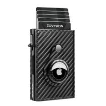Carteira inteligente ZOVYRON Airtag Wallet para homens RFID Slim Design Carteira inteligente ZOVYRON Airtag Wallet para homens RFID Slim Design