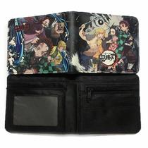 Carteira Kamados Tanjirous Anime Characters Slim BiFold Walle