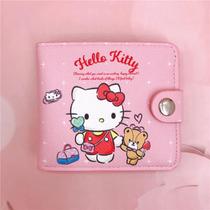 Carteira Kawaii Sanrio - Hello Kitty, Cinnamoroll e My Melody