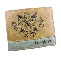 Carteira Kingdoms Hearts Anime Leather Bifold para crianças Carteira Kingdoms Hearts Anime Leather Bifold para crianças