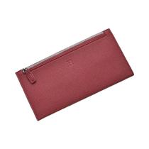Carteira Longa Casual Ultra-Fina Para Mulheres Em Couro Macio Com Suporte Para Telefone E Bolsa De