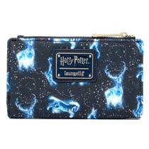 Carteira Loungefly Harry Potter Expecto Patronus em material sintético Carteira Loungefly Harry Potter Expecto Patronus em material sintético