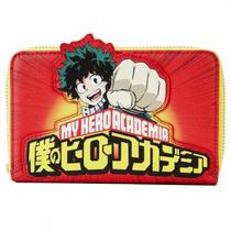 Carteira Loungefly My Hero Academia - Izuku Punch - Com Zíper