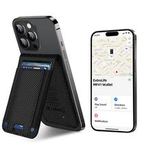 Carteira magnética ExtreLife para iPhone 16/15/14/13/12 com suporte Carteira magnética ExtreLife para iPhone 16/15/14/13/12 com suporte