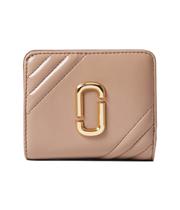Carteira Marc Jacobs The Glam Shot Mini Compact Bege Carteira Marc Jacobs The Glam Shot Mini Compact Bege
