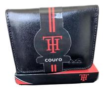 Carteira Masculina Aberta Original TH Couro 1303 Carteira Masculina Aberta Original TH Couro 1303