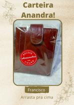 Carteira masculina anandra