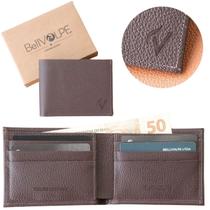 Carteira Masculina Clássica Couro Legítimo Marca Bellvolpe Carteira Masculina Clássica Couro Legítimo Marca Bellvolpe