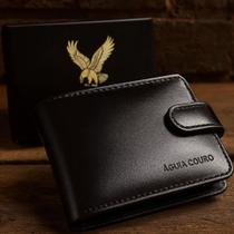 Carteira masculina couro 100 legítimo cor preta com porta cartão e CNH Carteira masculina couro 100 legítimo cor preta com porta cartão e CNH