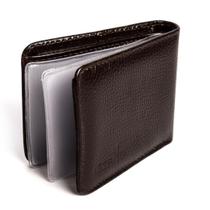 Carteira Masculina Couro com Porta Cartão Carteira Masculina Couro com Porta Cartão