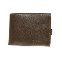 CARTEIRA MASCULINA COURO FASOLO COM PORTA CHEQUE H015 MARROM Cor:MarromTamanho:ÚnicoGênero:Homem