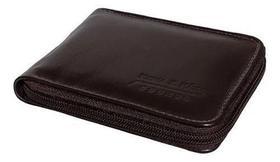 Carteira Masculina Couro Fechamento Ziper - Porta CNH, Cartões, Cédulas Carteira Masculina Couro Fechamento Ziper - Porta CNH, Cartões, Cédulas