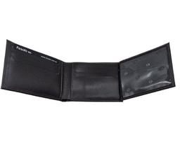 Carteira masculina couro fina p/ CNH RG, cartões e notas Fasolo H055