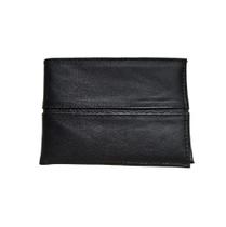 Carteira Masculina Couro Genuíno RMarq Collection Listrada