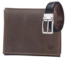 Carteira Masculina Couro Legítimo Bovino Porta Cartão Modelo L + Cinto Masculino Dupla Face Carteira Masculina Couro Legítimo Bovino Porta Cartão Modelo L + Cinto Masculino Dupla Face