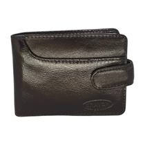 Carteira Masculina Couro Legítimo Porta Cartões Documentos Cor:Preto