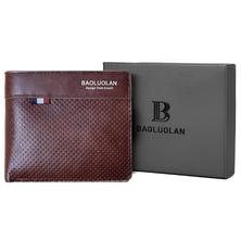 Carteira Masculina Couro Moderna Estilosa Bolso De Zíper Porta Moedas Cartão Alto Padrão Carteira Masculina Couro Moderna Estilosa Bolso De Zíper Porta Moedas Cartão Alto Padrão