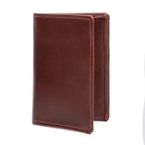 Carteira Masculina Couro Pinhão Porta Cartão e Documentos Carteira Masculina Couro Pinhão Porta Cartão e Documentos