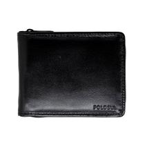 Carteira Masculina Couro Polo Sul Ziper Carteira Masculina Couro Polo Sul Ziper