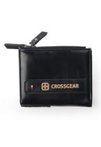 Carteira Masculina Crossgear De Botão Com Porta Documentos