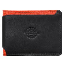 Carteira Masculina de Couro Macio Clássica Slim
