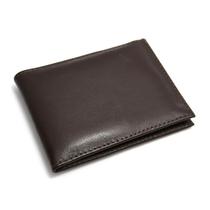 Carteira Masculina de Couro Pequena elegante social