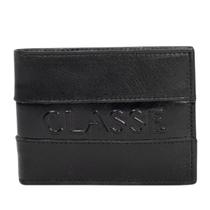 Carteira Masculina de Couro Slim Sem Fecho Classe