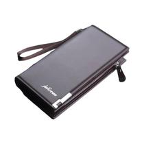 Carteira Masculina De Grande Capacidade Estilo Longo, Porta-Cartões Clássico, Bolsa De Luxo Com Carteira Masculina De Grande Capacidade Estilo Longo, Porta-Cartões Clássico, Bolsa De Luxo Com
