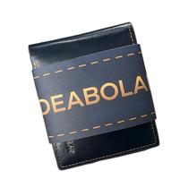Carteira Masculina de material sintético Estilo Madeira Azul Deabolar Carteira Masculina de material sintético Estilo Madeira Azul Deabolar