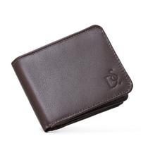 Carteira Masculina em Couro Grande Com Porta Cheques Moedas Divisorias Cartoes e Cedulas