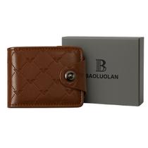 Carteira Masculina Estilosa com Porta Moedas, Cartões e Bolso com Zíper Ideal para o Dia a Dia