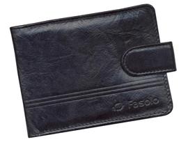 CARTEIRA MASCULINA FASOLO COURO PORTA CHEQUES K148 PRETA Cor:PretoTamanho:ÚnicoGenero:Homem