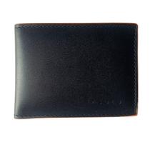 Carteira Masculina Fasolo Retangular Material Couro Preto