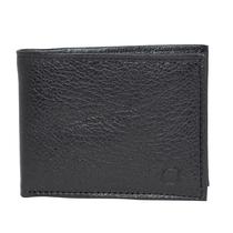 Carteira Masculina Fasolo Soft Anil Casual Couro Legítimo Porta Notas Compacto