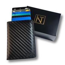 Carteira Masculina Feminina Cartao Rfid Anti Furto Essencial